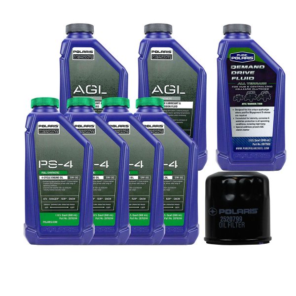 Polaris FK1003829 4 Quarts PS-4 Oil and Fluid Change Kit Cheap