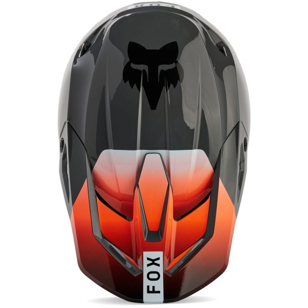Fox Racing Youth V1 Ballast Open Face Offroad Helmet Grey Online now - Image 3