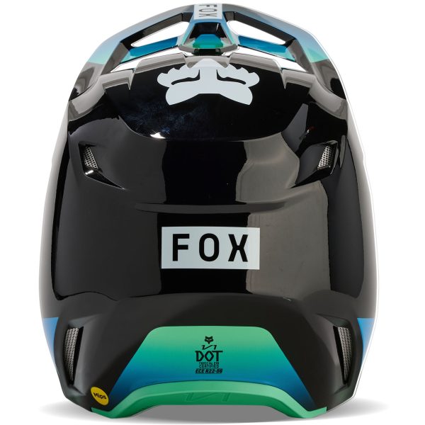 Fox Racing V1 Ballast Open Face Offroad Helmet Black Blue Online - Image 4